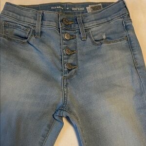 Girl’s Old Navy ROCKSTAR Super Skinny Jeggings L